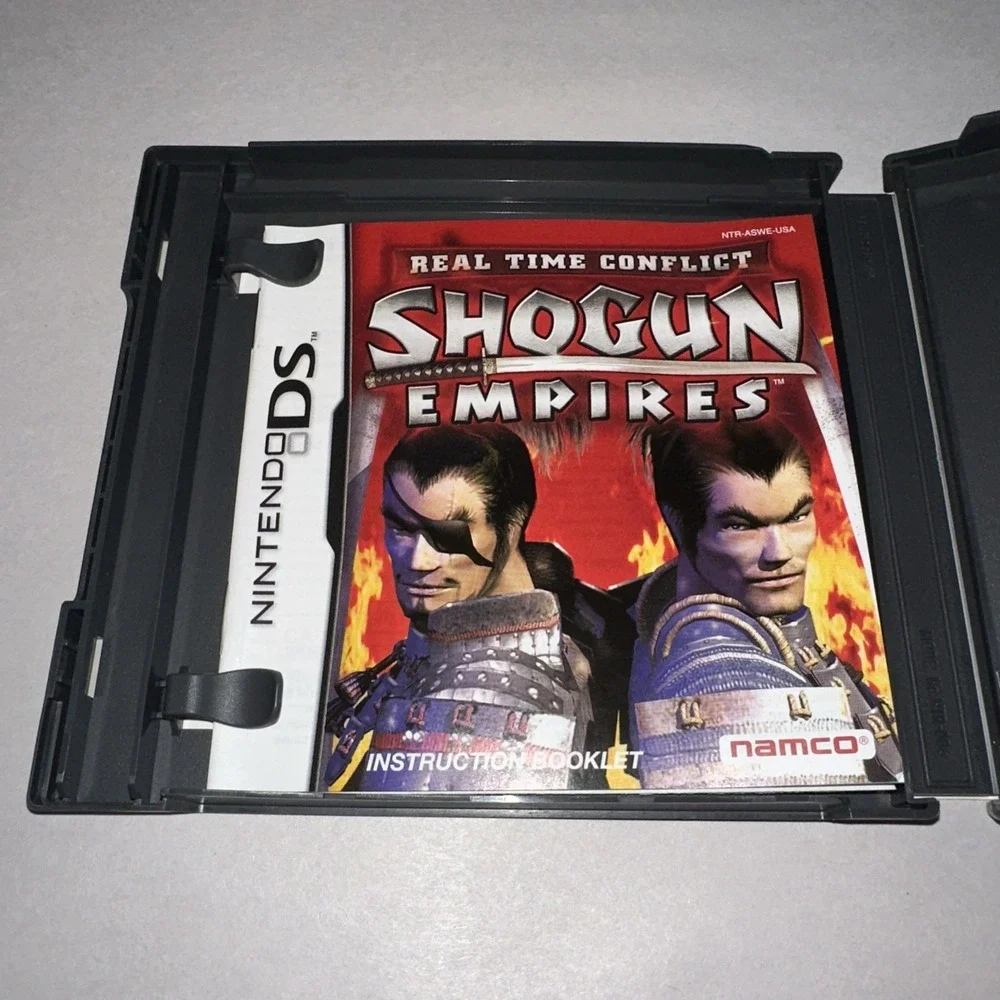 Shogun Empires - Real Time Conflict (Nintendo DS, 2005) CIB Complete w/ Manual